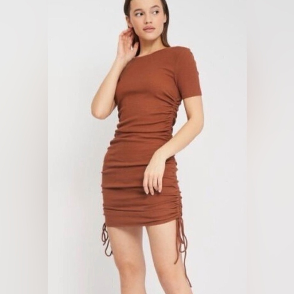 Zara Ruched Mini Dress